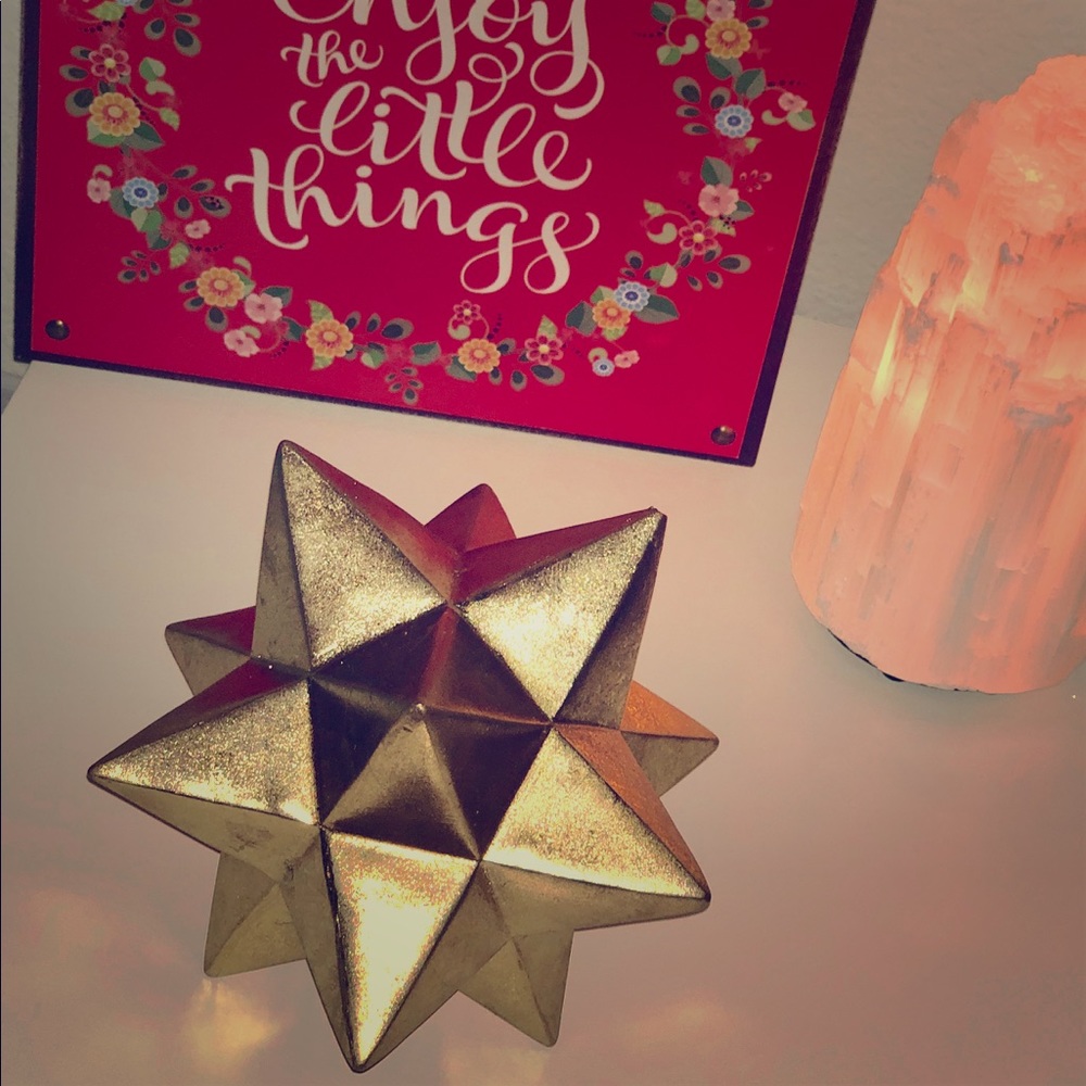 One 12 point Icosahedron Sculpture